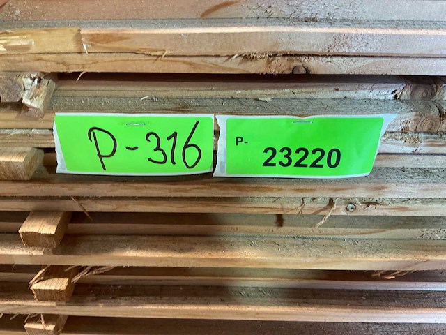 Red class zweeds rabat 500x19,5x1,1-2,2 cm (60x) - afbeelding 6 van  6