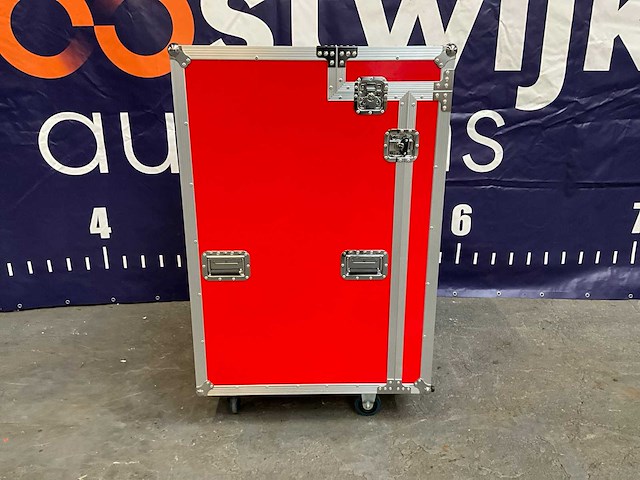 Red flightcase - afbeelding 4 van  10