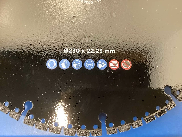 Red k706 diamantzaagblad - ø230 x 22.23mm - afbeelding 2 van  9