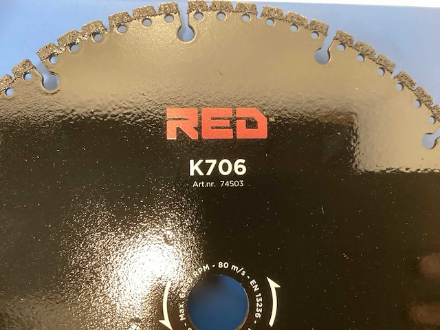 Red k706 diamantzaagblad - ø230 x 22.23mm - afbeelding 5 van  9