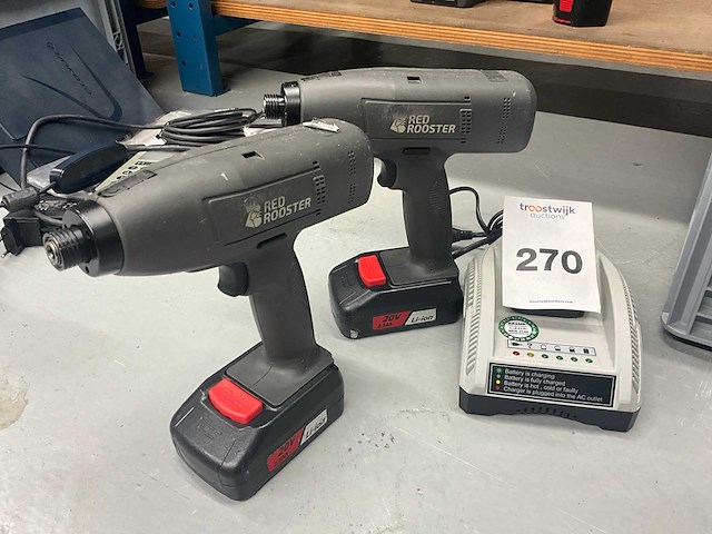 Red rooster rri-bs12h2 accu momentsleutel (2x) - afbeelding 1 van  5