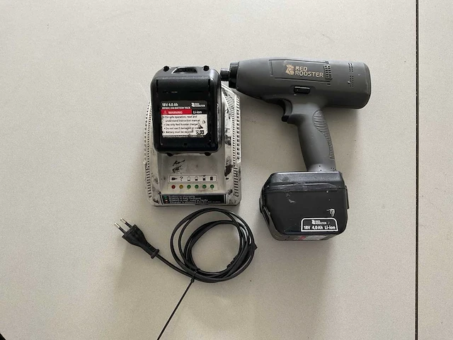 Red rooster rri-bs12h2 accu schroefmachine - afbeelding 1 van  3