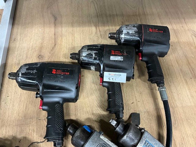 Red rooster / toku pneumatische slagmoersleutel (6x) - afbeelding 3 van  5