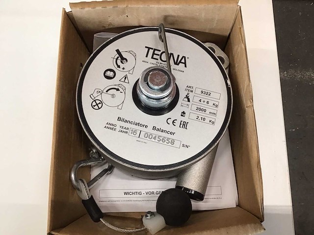 Red rooster/tecna gereedschapbalancer (4x) - afbeelding 4 van  5