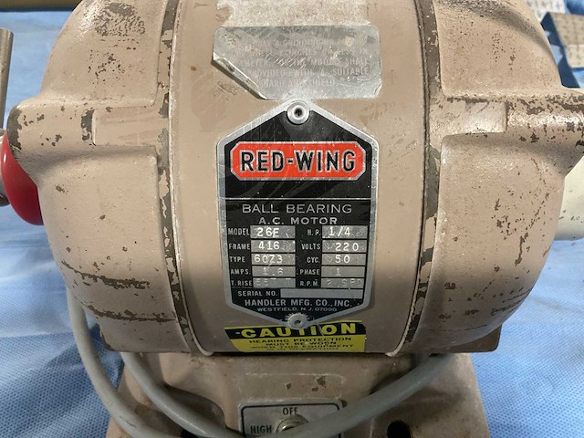 Red wing 26e grinding polishing motor - afbeelding 4 van  4
