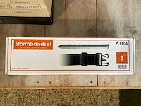 Reda stormbandset (3x)
