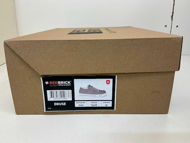 Redbrick - druse - s3 - safety sneakers maat 46 (10x) - afbeelding 8 van  8