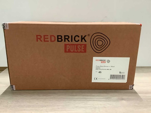 Redbrick - pulse - s7s - werkschoenen maat 45 (5x) - afbeelding 5 van  5