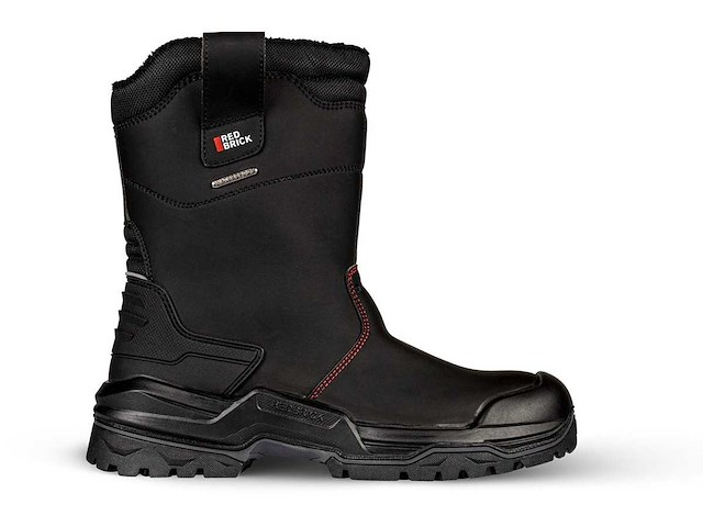 Redbrick - pulse boot black + wool - werklaarzen maat 44 (2x) - afbeelding 1 van  4