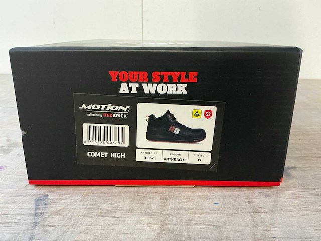 Redbrick comet high s3 model werkschoenen 39 (10x) - afbeelding 5 van  7