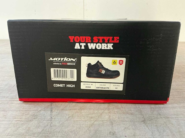 Redbrick comet high s3 model werkschoenen 40 (10x) - afbeelding 2 van  3