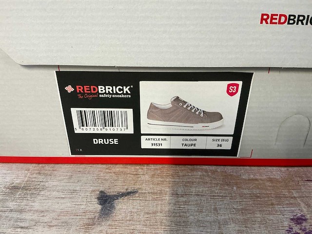 Redbrick druse - s3 - werkschoenen 36 (10x) - afbeelding 6 van  8
