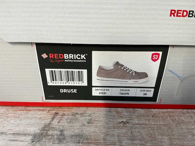 Redbrick druse - s3 - werkschoenen 38 (10x) - afbeelding 6 van  8