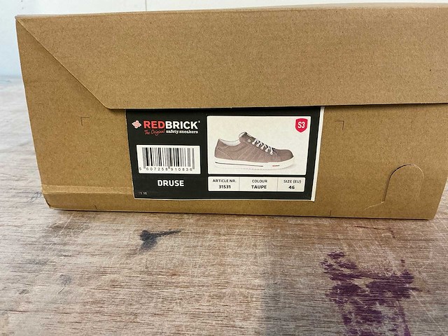 Redbrick druse - s3 - werkschoenen 46 (10x) - afbeelding 6 van  8
