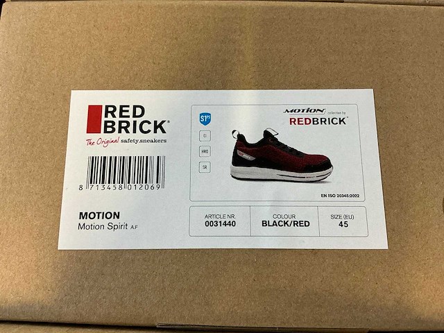 Redbrick motion spirit - s1 - werkschoenen 45 (10x) - afbeelding 6 van  8