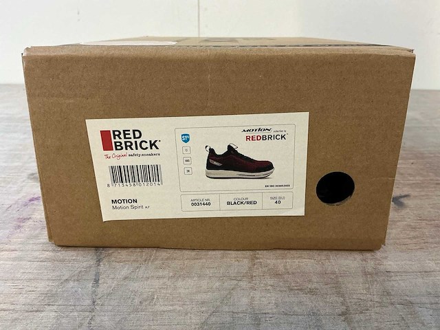 Redbrick motion spirit s1 model werkschoenen 40 (10x) - afbeelding 2 van  3