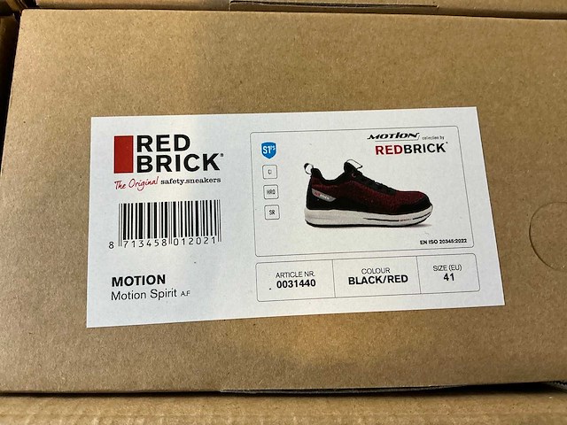 Redbrick motion spirit s1 model werkschoenen 41 (10x) - afbeelding 5 van  7