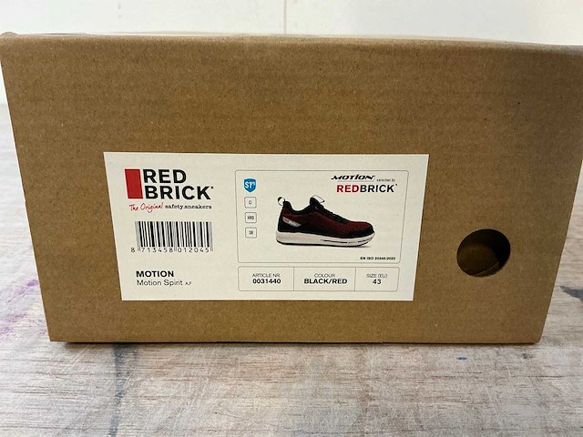 Redbrick motion spirit s1 model werkschoenen 43 (10x) - afbeelding 6 van  8