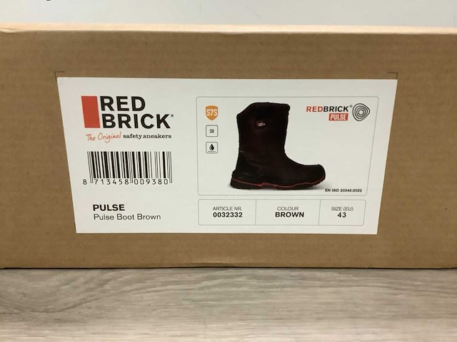 Redbrick pulse boot brown werkschoenen (4x) - afbeelding 4 van  7