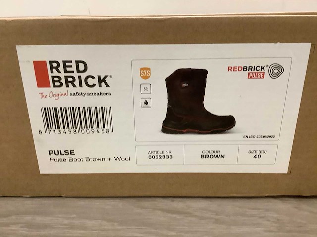 Redbrick pulse boot brown werkschoenen (4x) - afbeelding 6 van  9