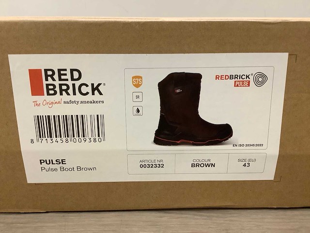 Redbrick pulse boot brown werkschoenen (4x) - afbeelding 7 van  9