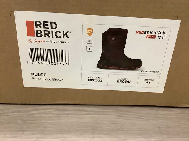 Redbrick pulse boot brown werkschoenen (4x) - afbeelding 8 van  9