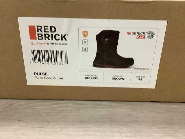 Redbrick pulse boot brown werkschoenen (4x) - afbeelding 9 van  9
