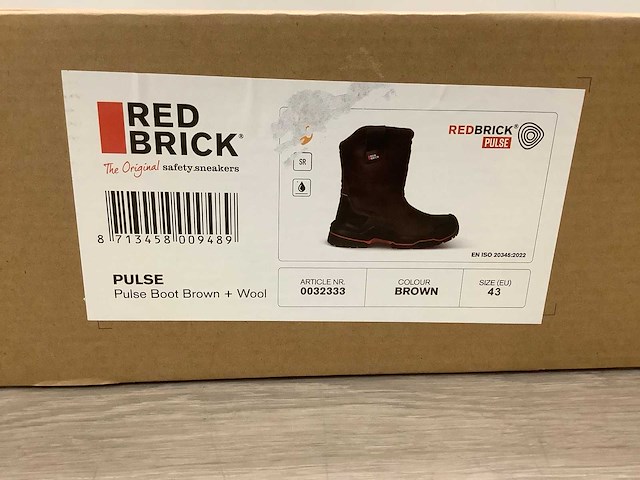 Redbrick pulse boot brown werkschoenen - afbeelding 7 van  7