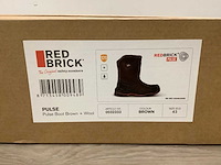Redbrick pulse boot brown + wool werkschoen 43 (4x) - afbeelding 4 van  8