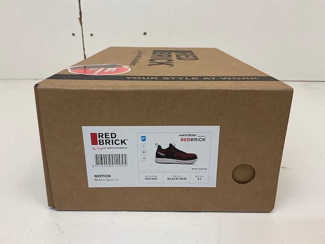 Redbrick s1 motion spirit werkschoenen maat 43 (10x) - afbeelding 4 van  4