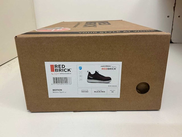 Redbrick s1 motion spirit werkschoenen maat 46 (10x) - afbeelding 6 van  6