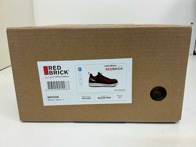 Redbrick s1 motion spirit werkschoenen maat 47 (10x) - afbeelding 1 van  1