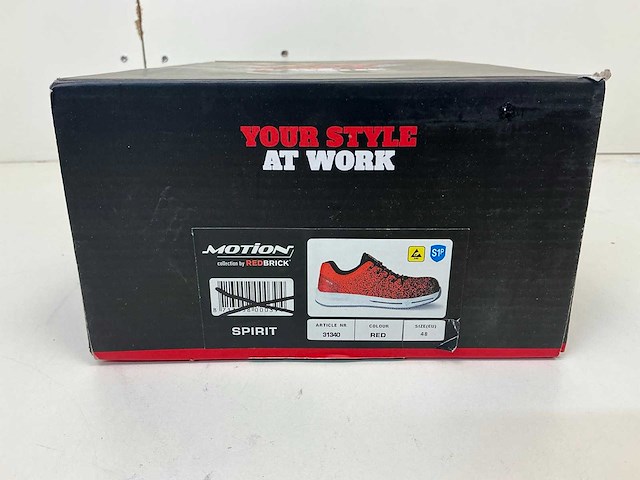 Redbrick s1 motion spirit werkschoenen maat 48 - afbeelding 3 van  4