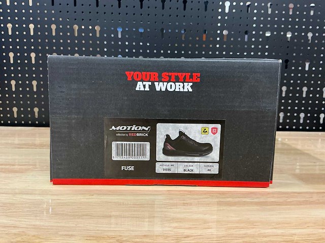 Redbrick s3 motion fuse werkschoen - maat 48 - afbeelding 2 van  3