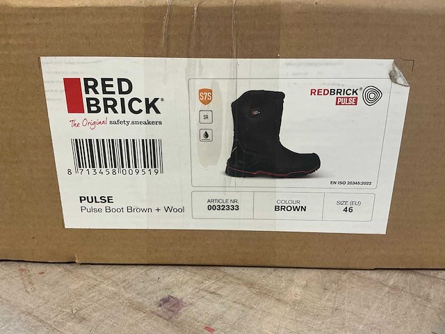 Redbrick s7s pulse boot + wool werkschoenen (2x) - afbeelding 7 van  8