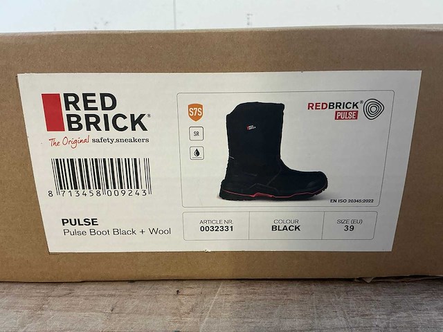 Redbrick s7s pulse boot + wool werkschoenen - afbeelding 7 van  8