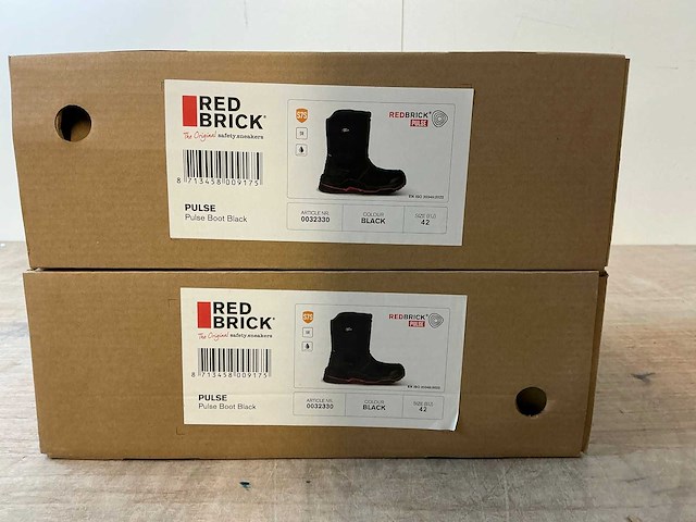 Redbrick s7s werklaarzen 42 (2x) - afbeelding 2 van  2