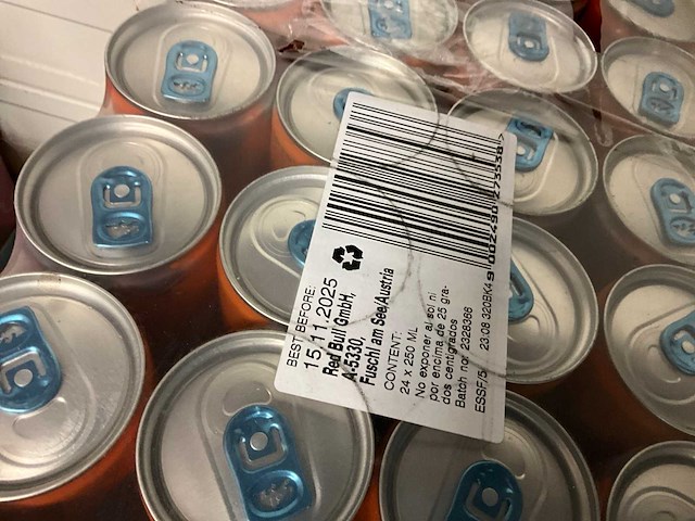Redbull energydrink (168x) - afbeelding 4 van  4