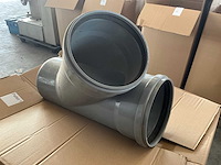 Redi pvc y-stuk 200-45° (8x) - afbeelding 3 van  6