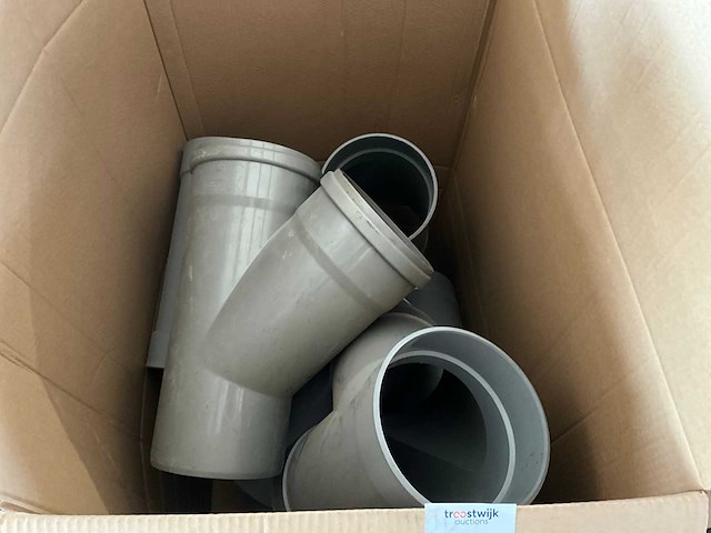 Redi pvc y-stuk 200-45° (8x) - afbeelding 5 van  6