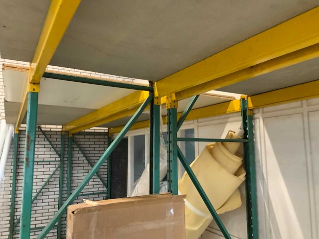 Redirack 4 secties palletstelling - afbeelding 3 van  5
