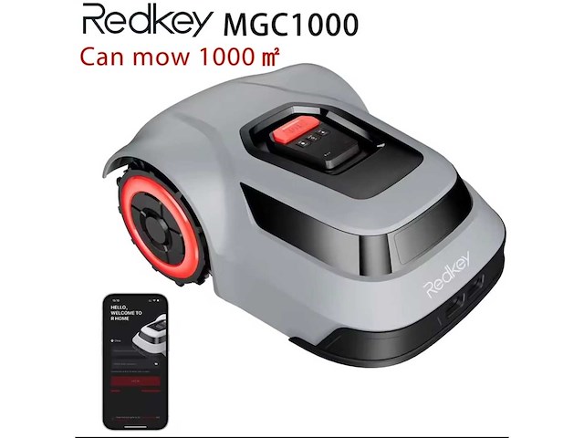 Redkey - mgc1000 - robot grasmaaier - afbeelding 1 van  9