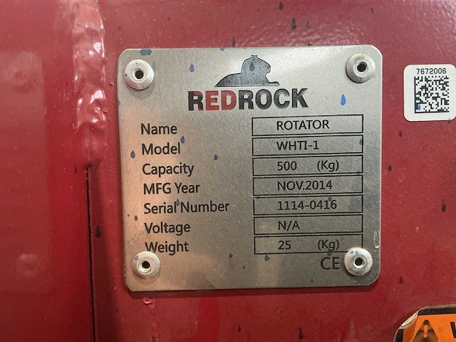 Redrock whti-1 lasrotaters (8x) - afbeelding 6 van  6