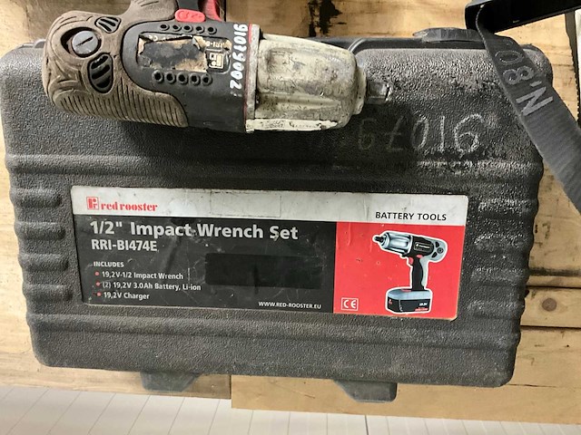 Redrooster slagmoersleutel - afbeelding 3 van  3