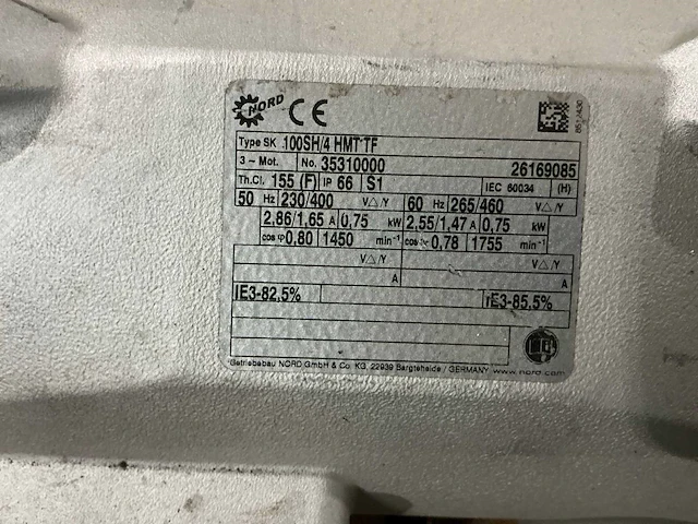 Reductor motor (4x) - afbeelding 10 van  10