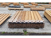 Redvision - geschaafd plankenscherm verticaal recht 19-planks 16x180x1800 mm (7x) - afbeelding 1 van  2