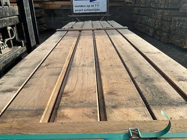 Redvision blokhutprofiel 300-400x14,5x2,8 cm (30x) - afbeelding 2 van  7