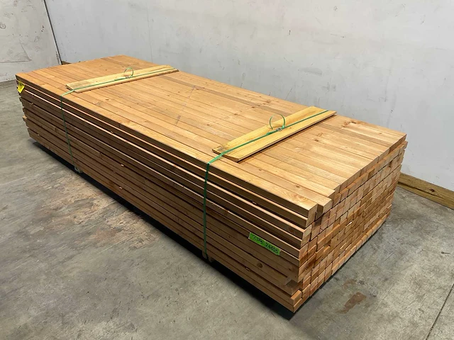 Redvision geschaafde regel 300x7x4,5 cm (112x) - afbeelding 1 van  7