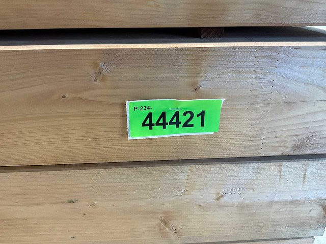 Redvision paal geschaafd verlijmd 300x12x12 cm (25x) - afbeelding 4 van  4