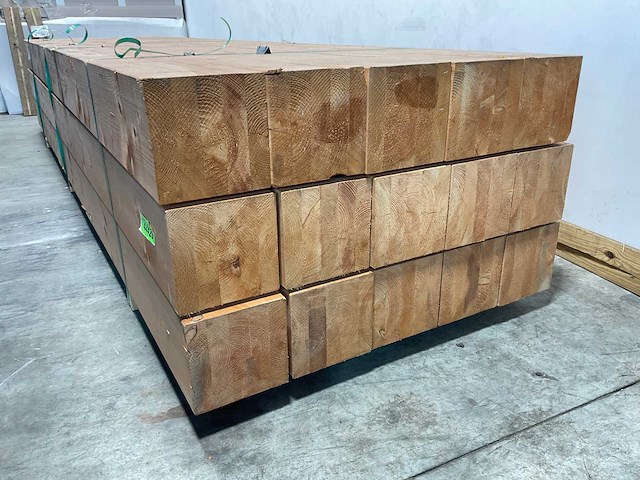 Redvision paal geschaafd verlijmd 300x20x20 cm (6x) - afbeelding 1 van  1